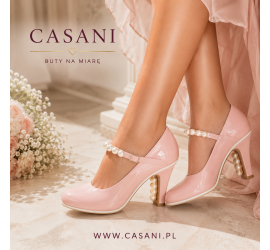 Perełki buty  E-00155 CASANI